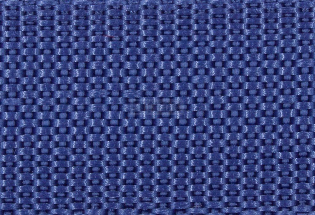 Стропа текстильная (лента ременная) 40мм 27 гр/м цв 410 синий (рул 50м/уп 3000м)