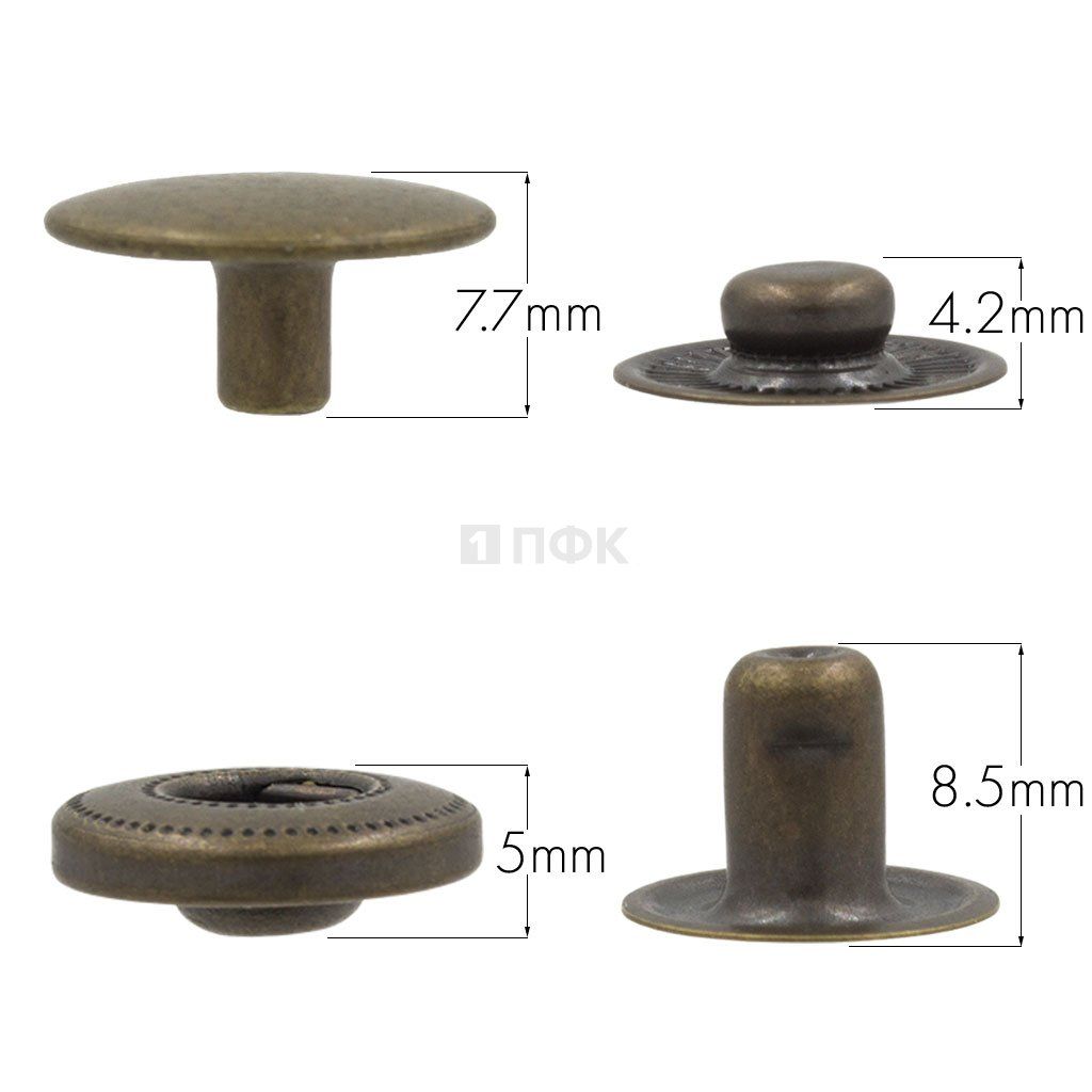 Кнопка для одежды 15мм Альфа нерж цв антик (уп 720шт) NEW STAR — ПФКР Кнопка для одежды 15мм Альфа нерж цв антик (уп 720шт) NEW STAR