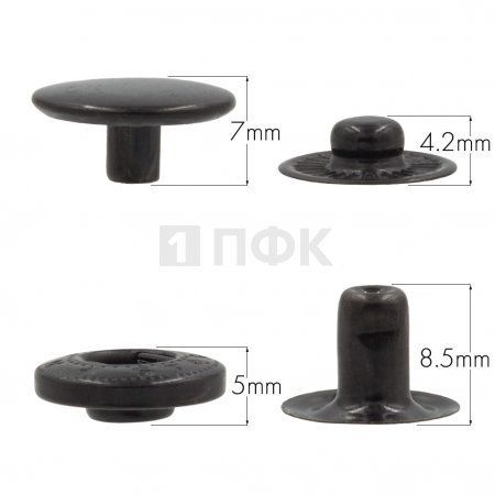 Кнопка для одежды 15мм Альфа нерж цв оксид (уп 720шт) BUTTONI Кнопка для одежды 15мм Альфа нерж цв оксид (уп 720шт) BUTTONI