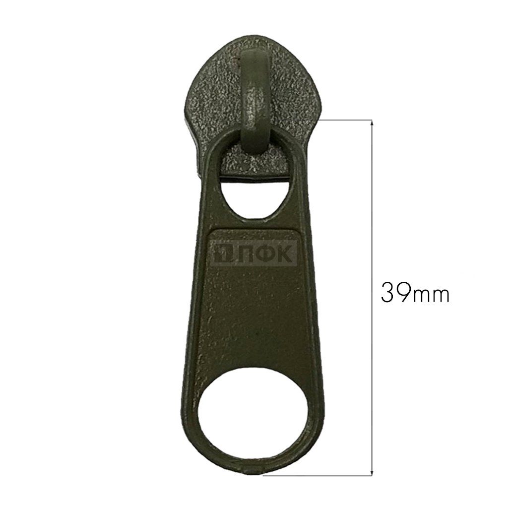 Бегунок для спиральной (витой) молнии тип 10 галант цв 328 хаки (уп 200шт/2000шт) — ПФКР Бегунок для спиральной (витой) молнии тип 10 галант цв 328 хаки (уп 200шт/2000шт)