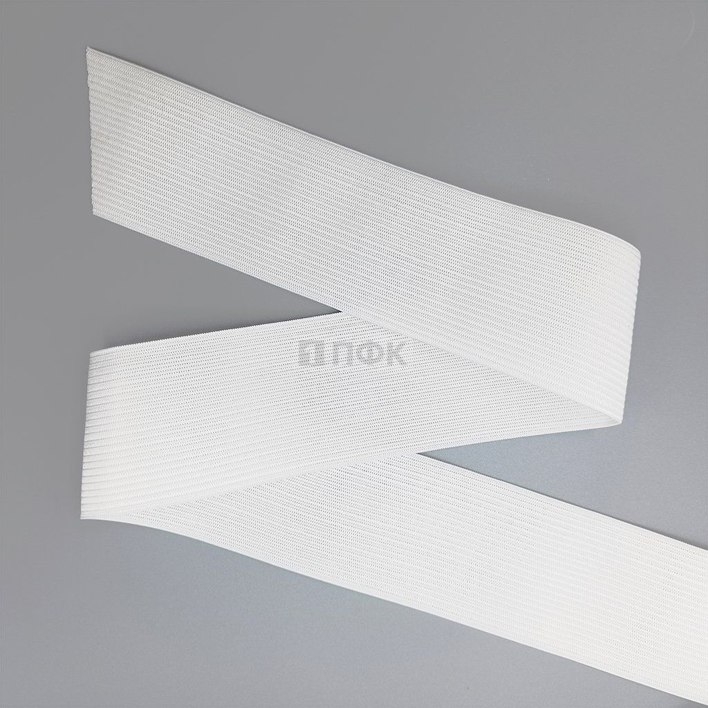 Резинка вязанная 60мм 24 гр/м цв белый (рул 40м/уп 200м) — ПФКР Резинка вязанная 60мм 24 гр/м цв белый (рул 40м/уп 200м)