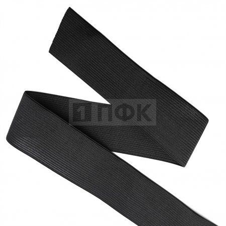 Резинка вязанная 60мм 24 гр/м цв черный (рул 40м/уп 200м) Резинка вязанная 60мм 24 гр/м цв черный (рул 40м/уп 200м)