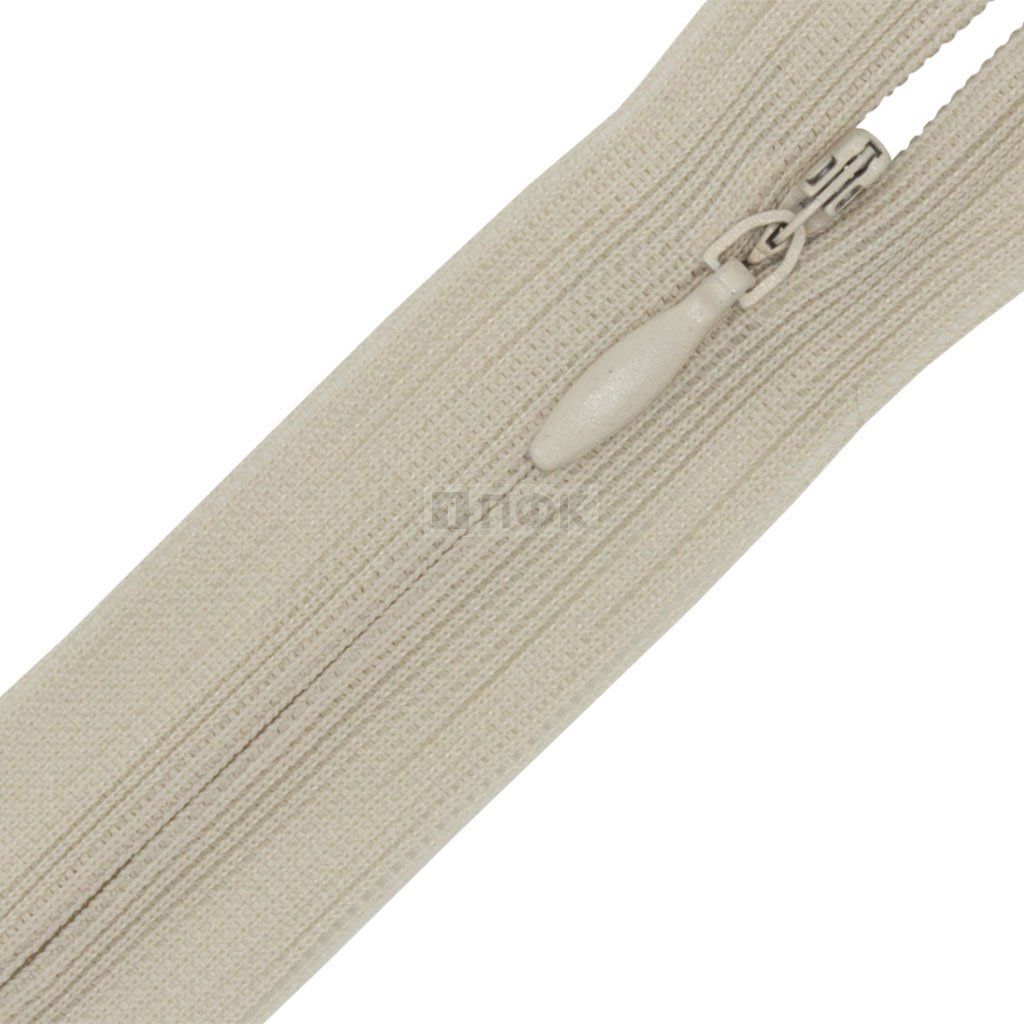 Молния потайная 50см н/р цв 309 (уп 100шт)