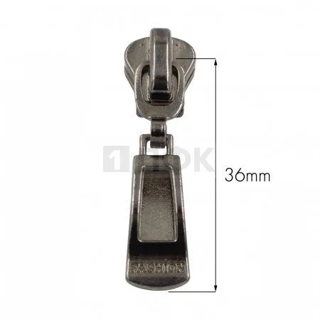 Бегунок трактор тип 5 автомат №1 цв никель темн (уп 1000шт/5000шт)