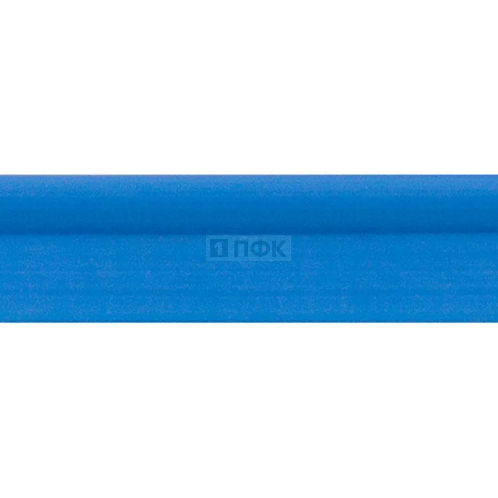 Пластиковый кант Кедер раздвоенный первичное сырье 4мм/7мм цв голубой (уп 250м/1000м)