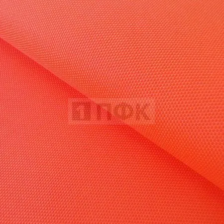 Ткань Oxford 600D PU1000 220гр/м2 шир 150см цв 816 неон-оранж (рул 100м)