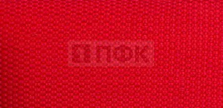 Стропа текстильная (лента ременная) 18мм 5 гр/м цв 200 красный (рул 50м/уп 3000м)