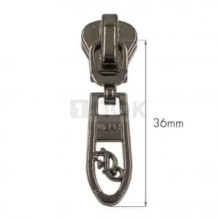 Бегунок трактор тип 5 автомат №3 цв никель темн (уп 1000шт/5000шт)