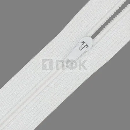 Молния спиральная (витая) тип 3 20см н/р цв 101 (уп 100шт)