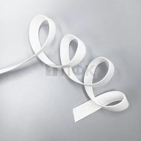 Резинка вязанная 20мм 6 гр/м цв белый (рул 40м/уп 600м)