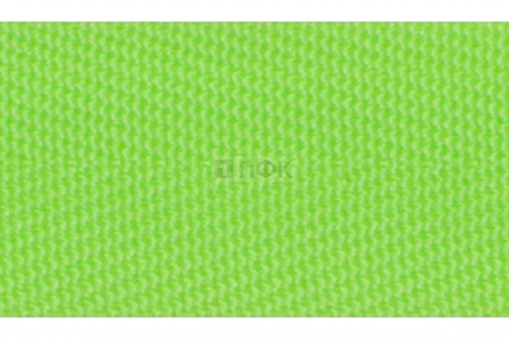 Стропа текстильная (лента ременная) ёлочка 22мм 7,2 гр/м2 цв 17 лайм (рул 91,44м/уп 2286м)