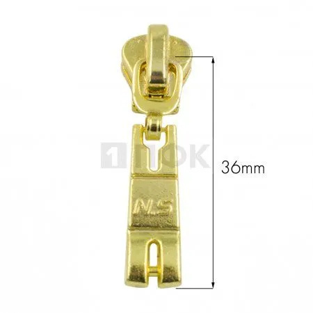 Бегунок трактор тип 5 автомат 16-3 цв золото (уп 1000шт/5000шт)